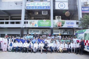 Healing Hospital Chandigarh, Best Hospital for Brain Tumour Surgery in Punjab, Best Hospital for Spine Surgery in Chandigarh, Best Hospital for DBS Surgery, Dr Jaspreet Singh Randhawa, Best Neurosurgeon in Chandigarh, Punjab